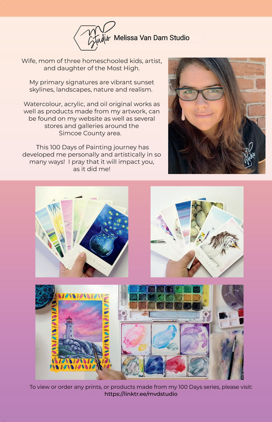 100 Days of Painting Book DIGITAL DOWNLOAD ONLY
