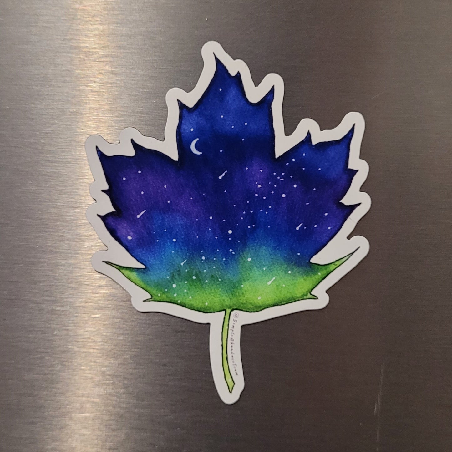 "Maple Leaf" Water Proof Magnet 75mm
