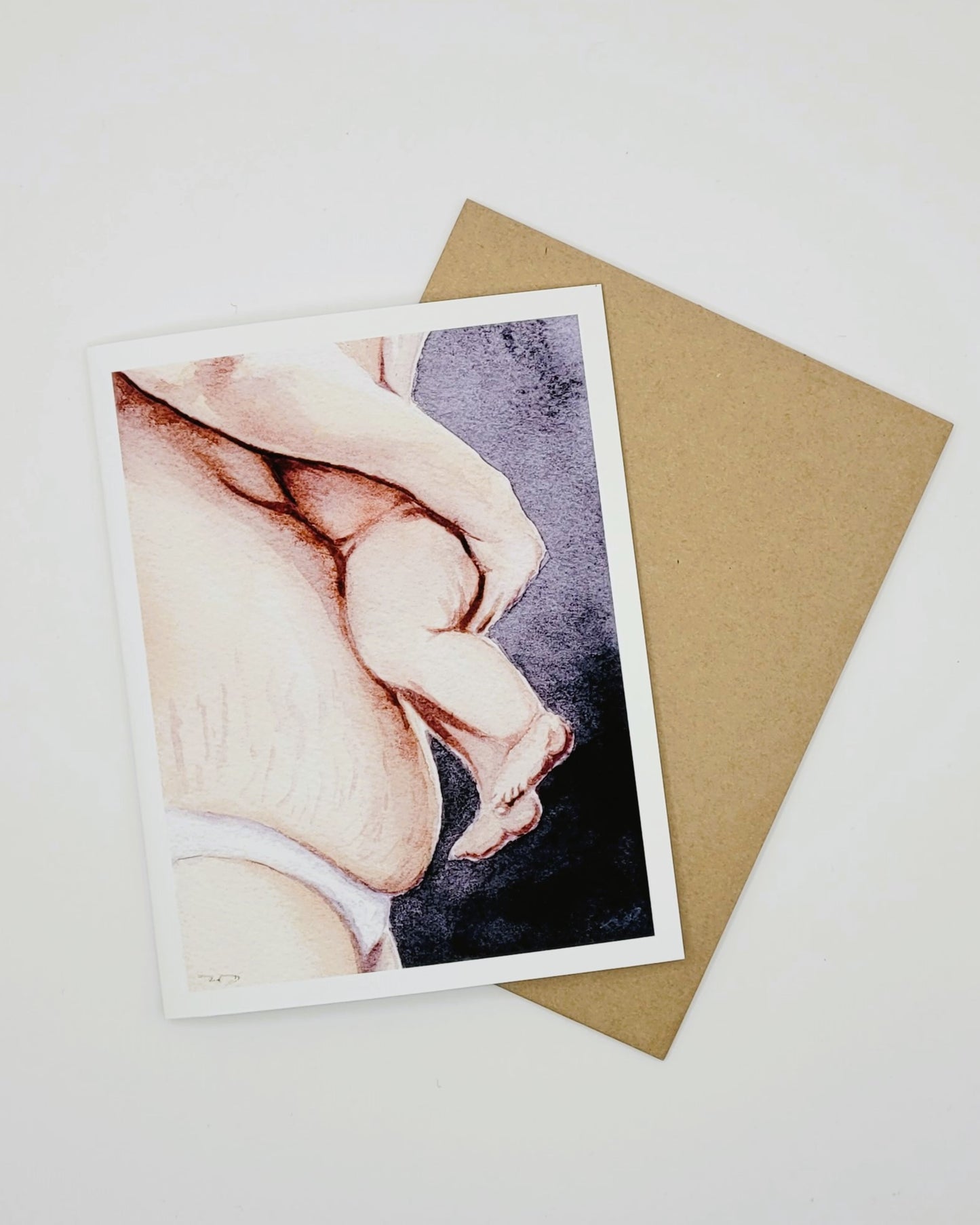 "Home Maker" Day 55 Mother Holding a Baby