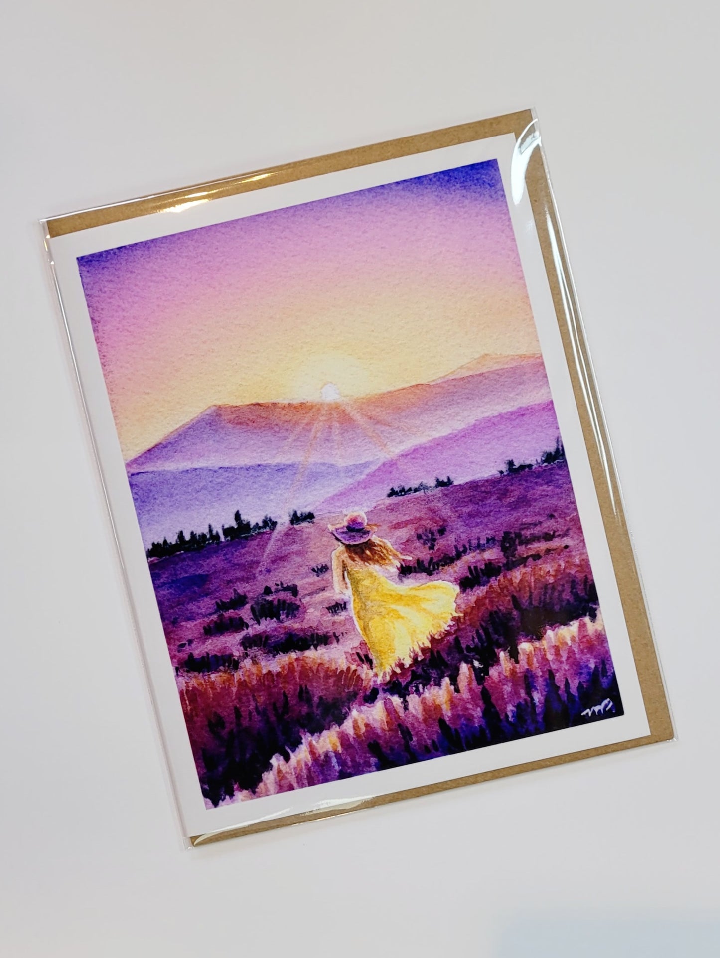 "Forever Changed" Day 100 Woman in Lavender Field