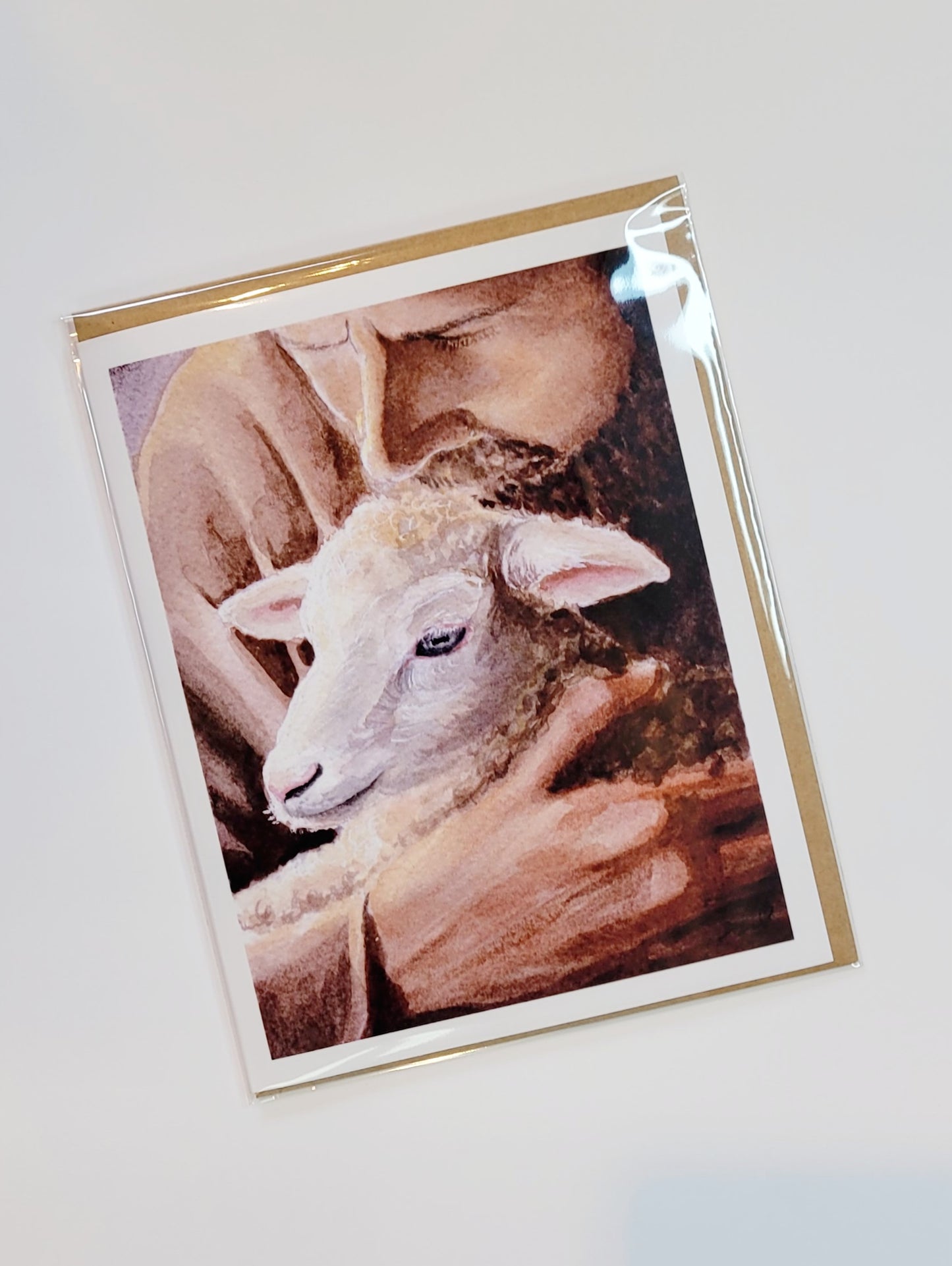 "In His Arms" Day 72 Shepard with a Lamb