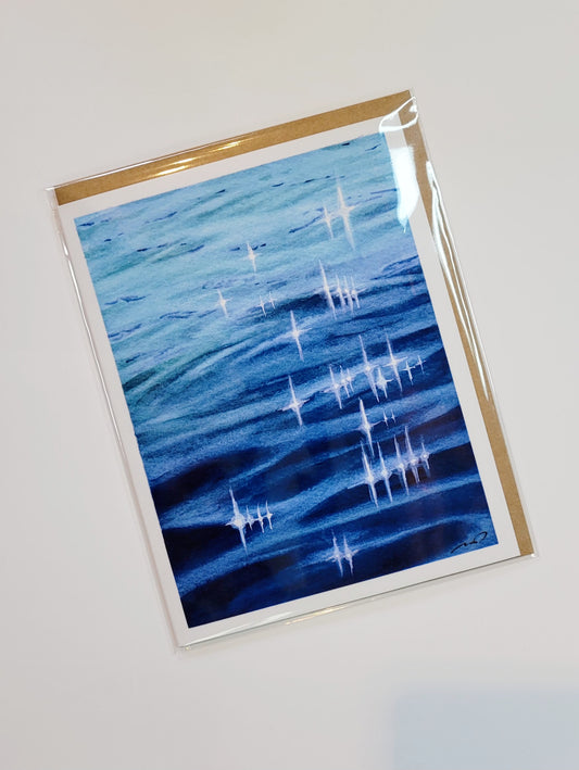 "Ocean Glint" Day 34 sun on the water