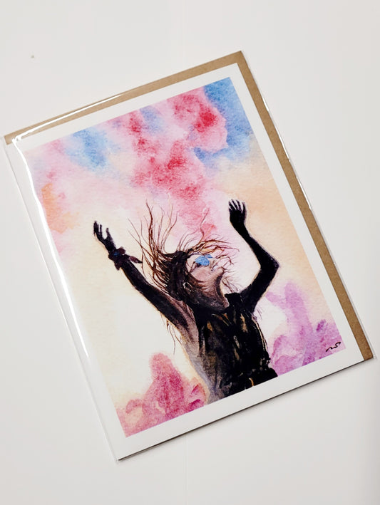 "The Festival" Day 33 Greeting Card