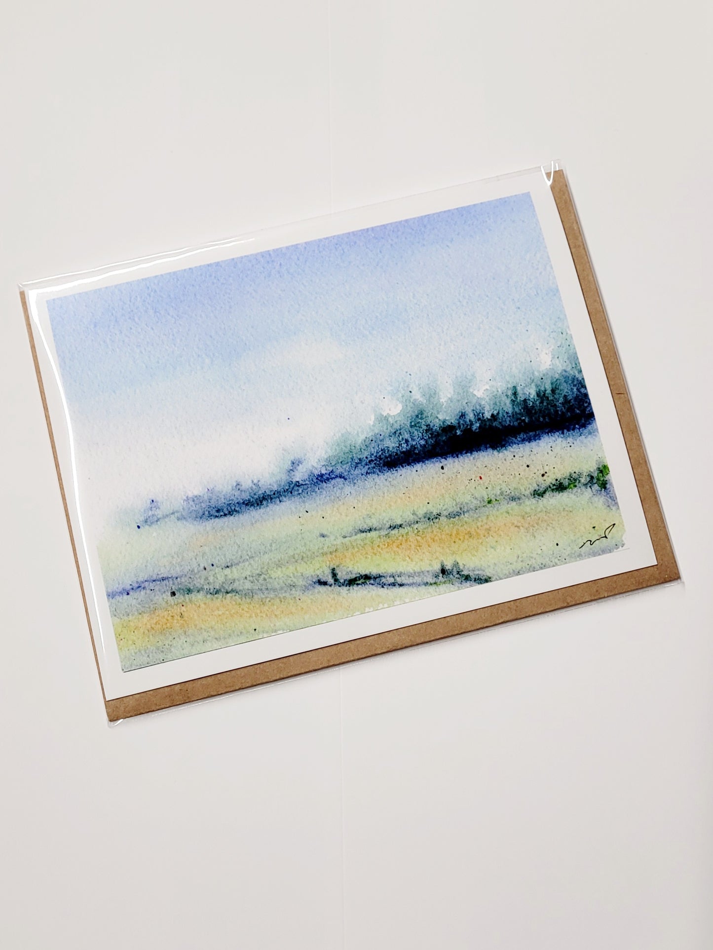 "Sunny Fields" Greeting Card