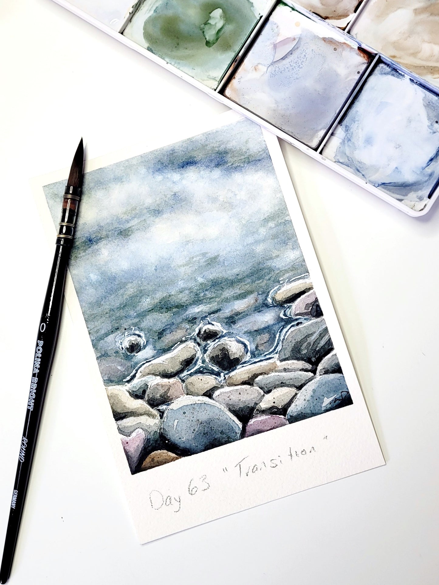 "Transition" Day 63 Stones