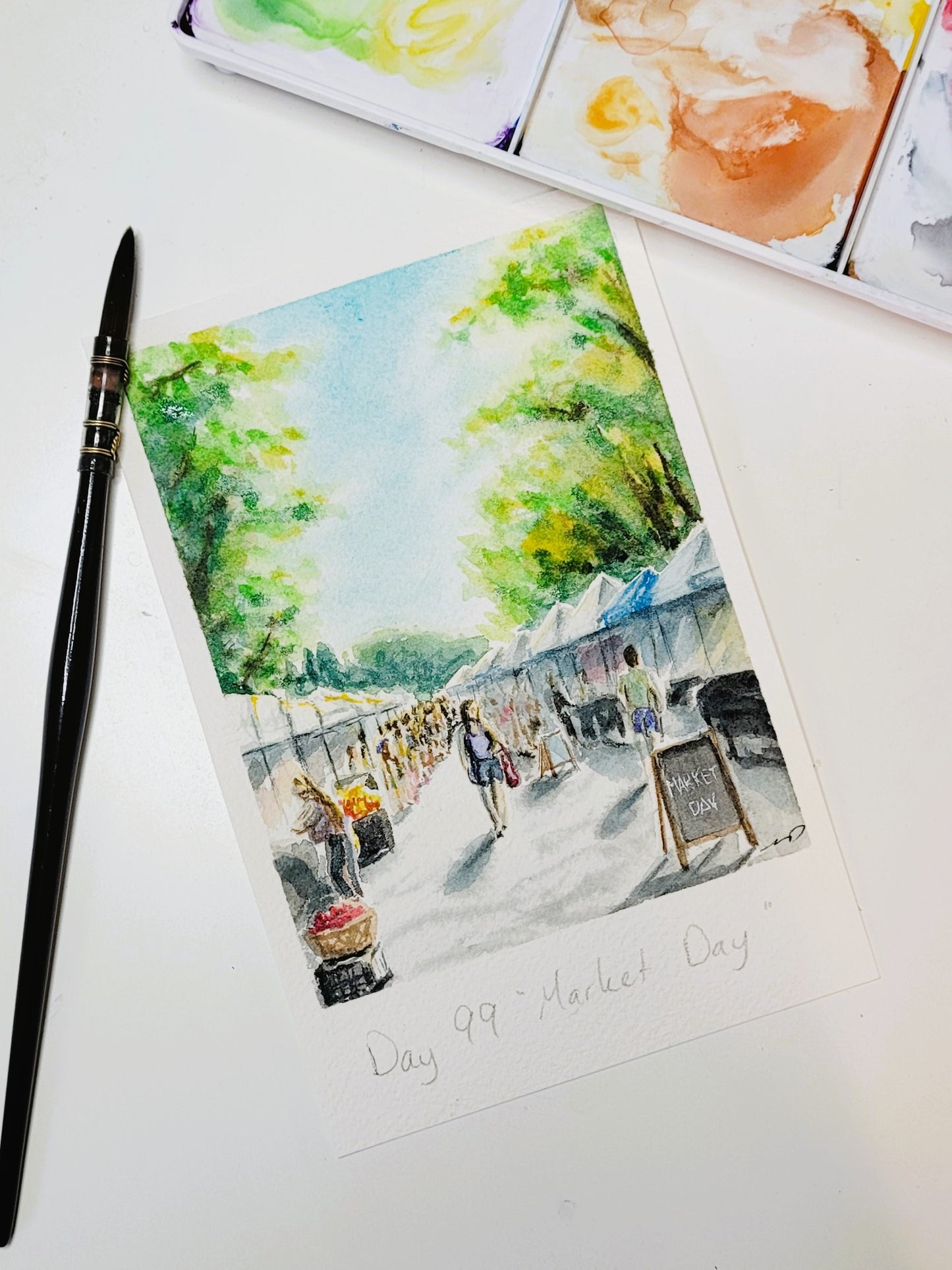 "Market Day" Day 99