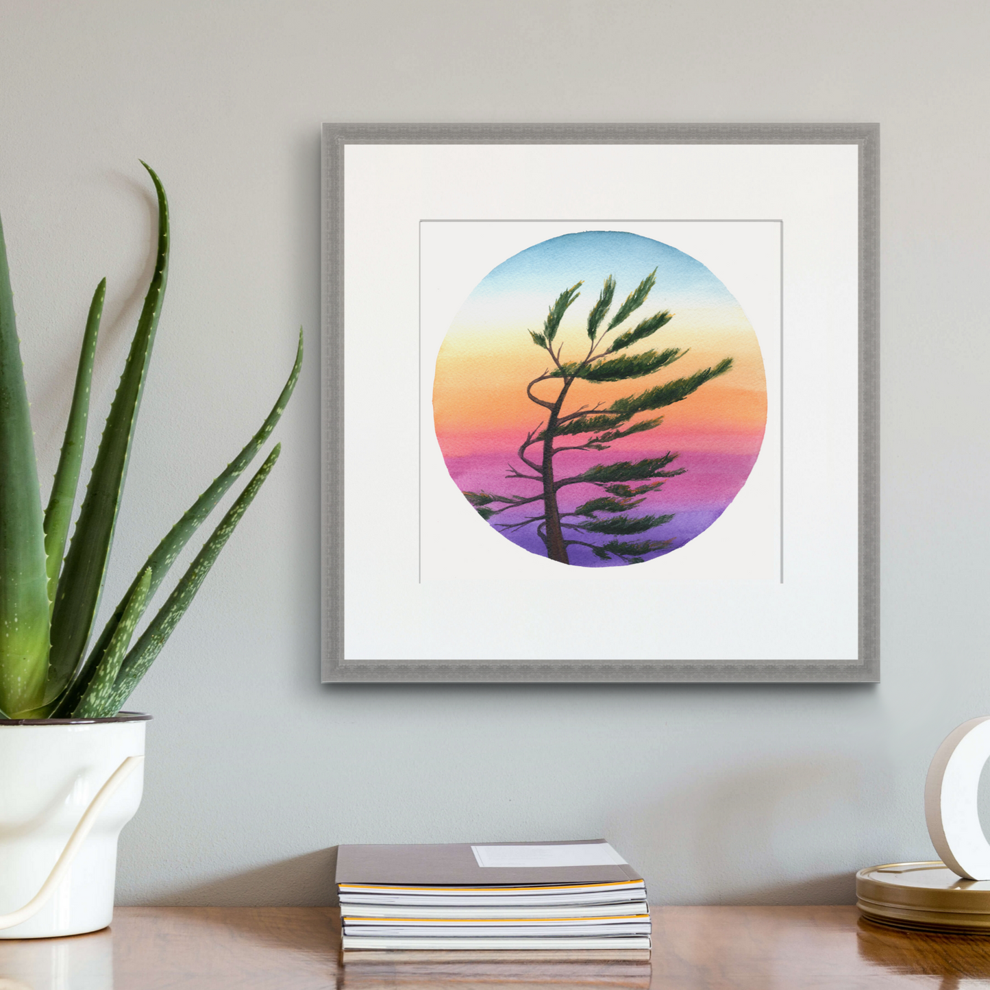 Eden's Sunset Art Print
