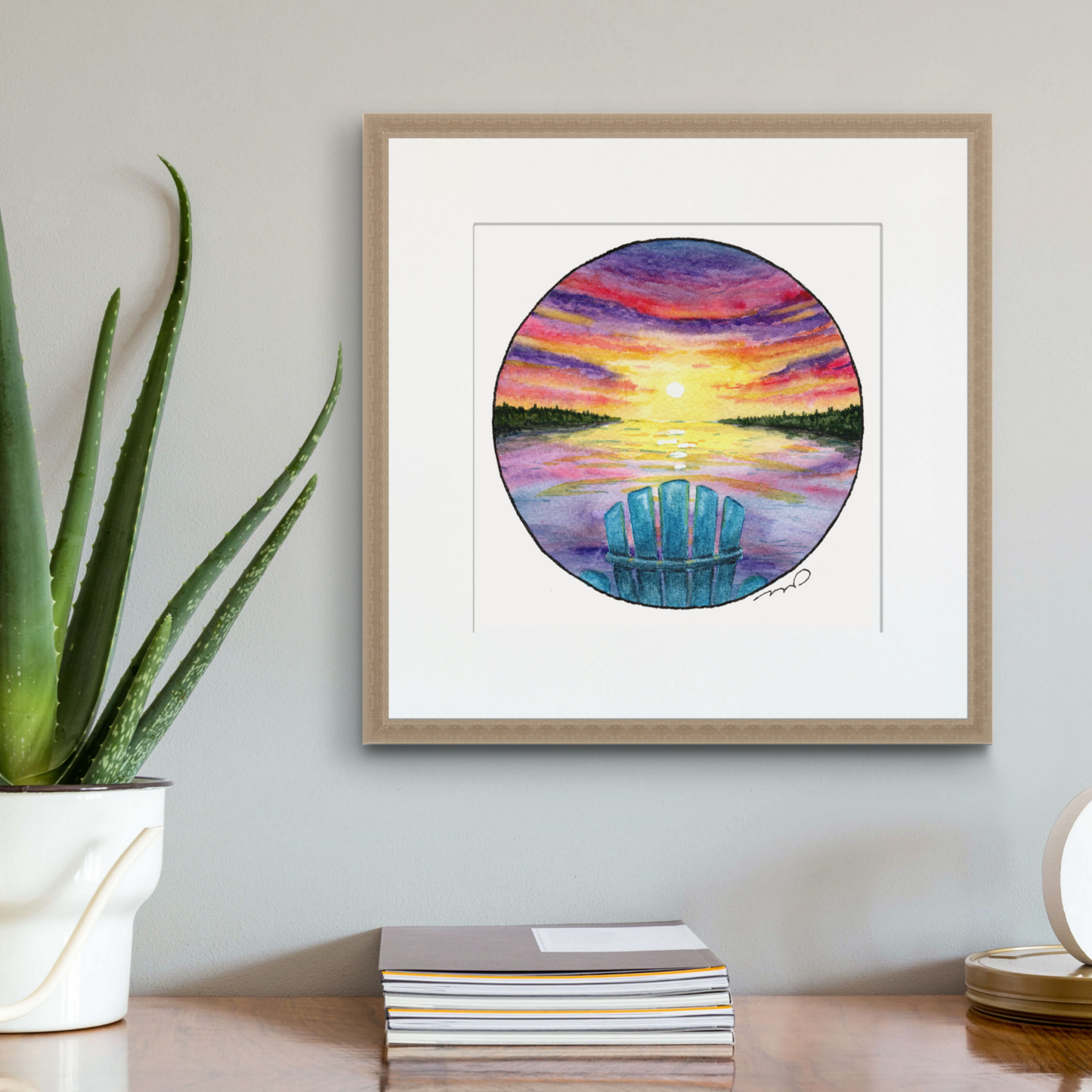 "Muskoka View" Art Print