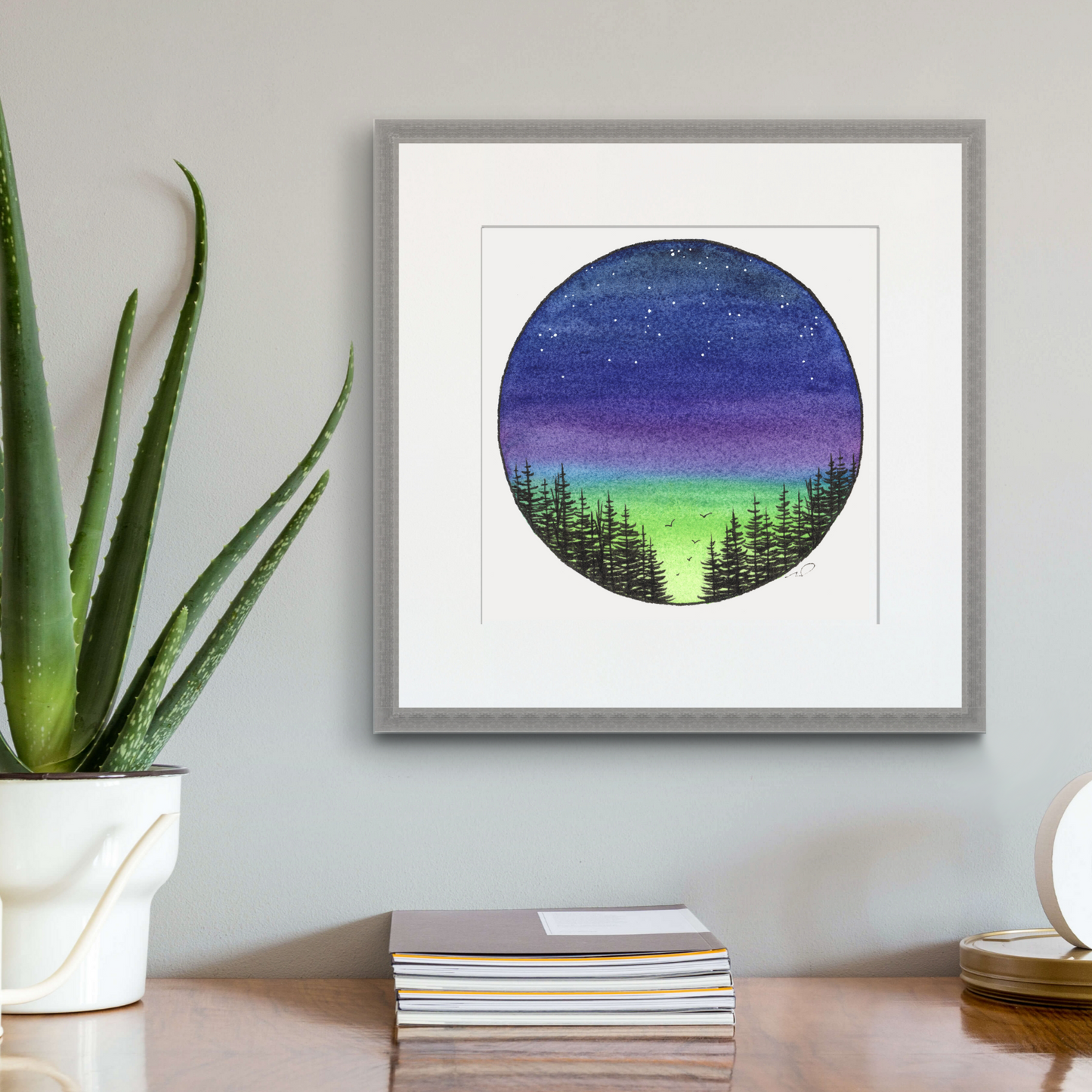 "Northern Sky" Art Print