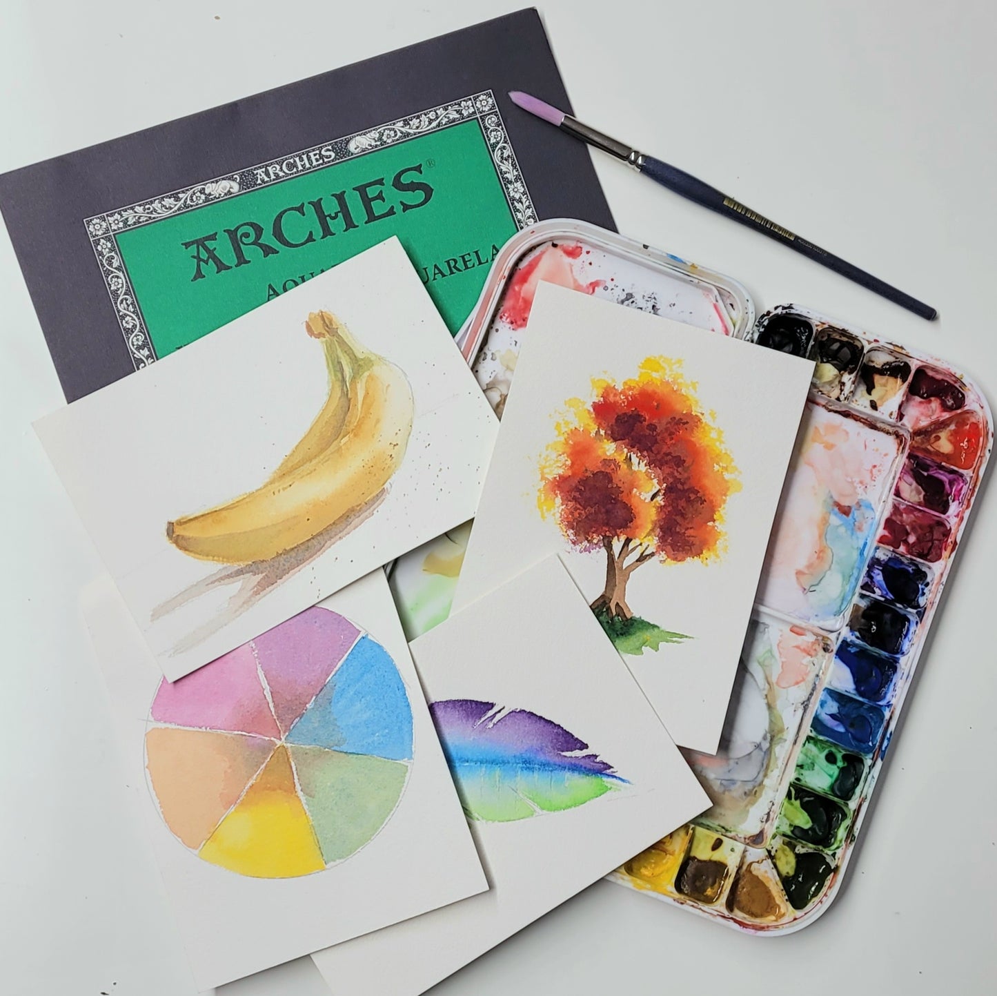 IN-PERSON Watercolour Intermediate Class