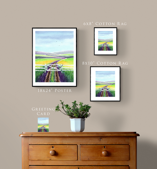 "Do You Hold the Key?" Day 23 Farm Field with Gate