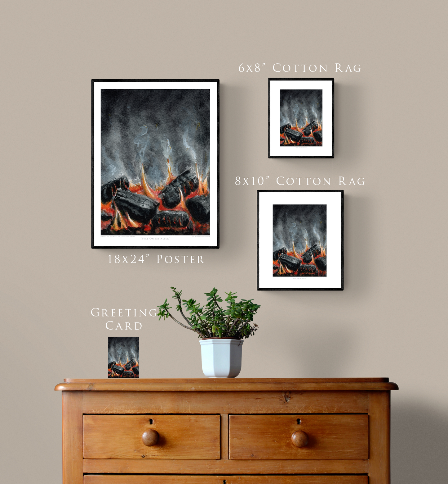 "Fire On My Alter" Day 65 Burning Coals