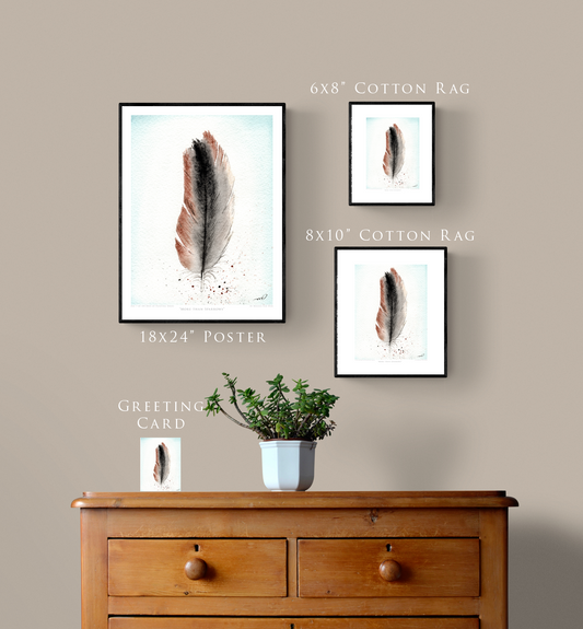 "More than Sparrows" Day 7 Feather