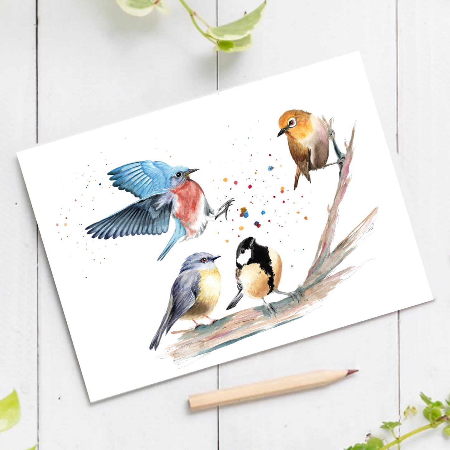 "Crashing In" Archival Print