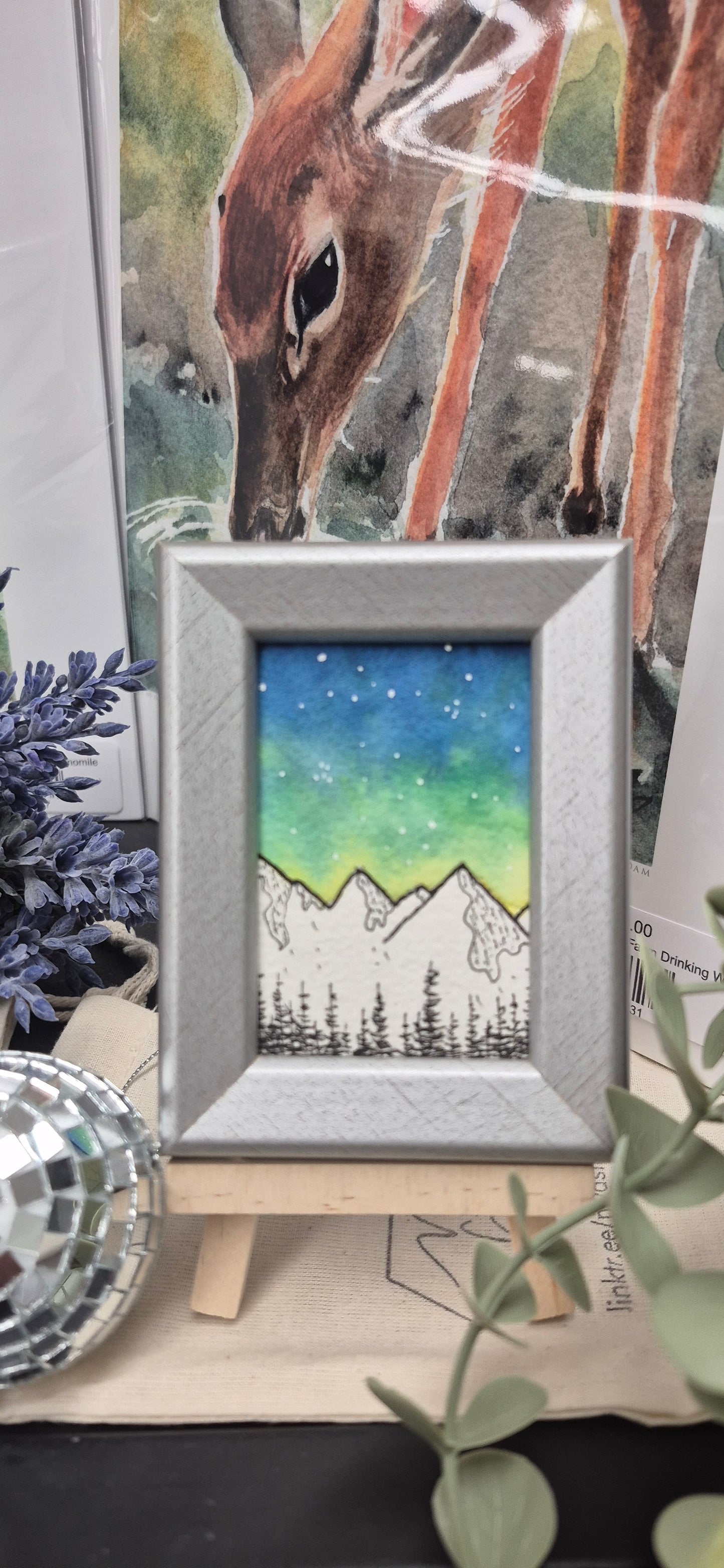 2x3" Mini Original Watercolour