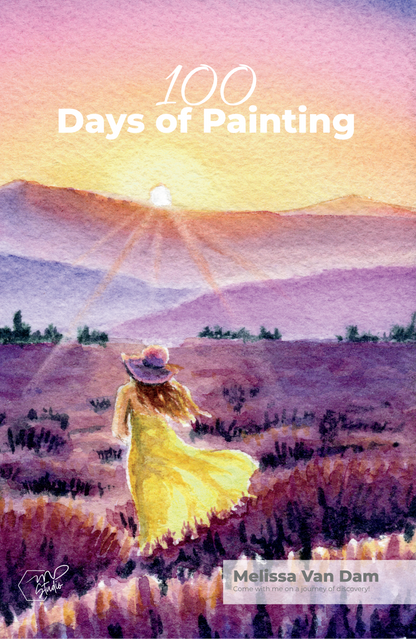 100 Days of Painting Book DIGITAL DOWNLOAD ONLY