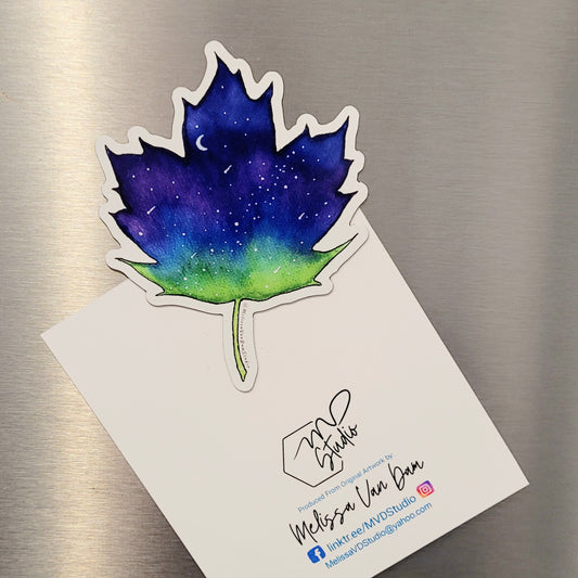 "Maple Leaf" Water Proof Magnet 75mm