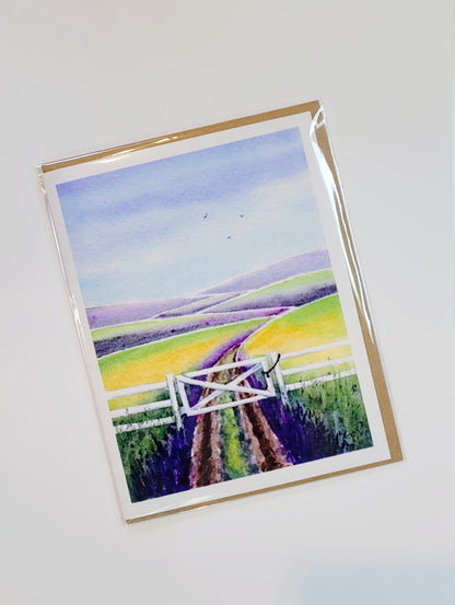 "Do You Hold the Key?" Day 23 Farm Field with Gate