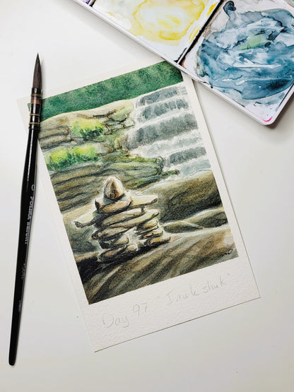 "Inukshuk" Day 97