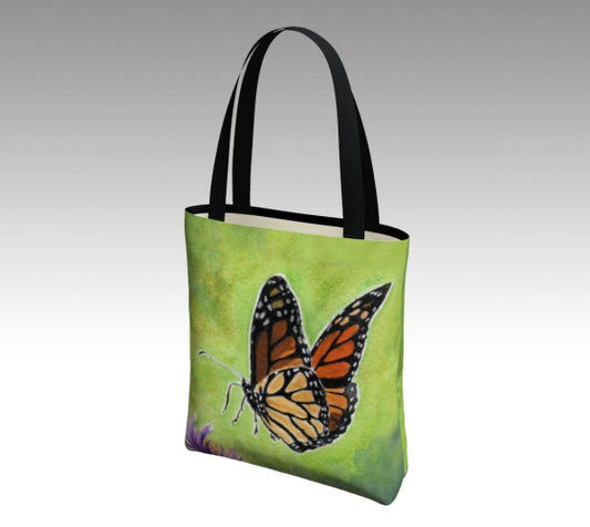 Tote Bag "Found" Day 98 Monarch Butterfly