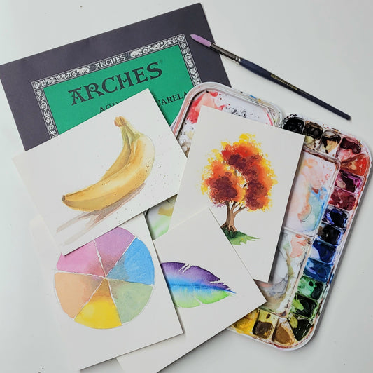 IN-PERSON Watercolour Intermediate Class