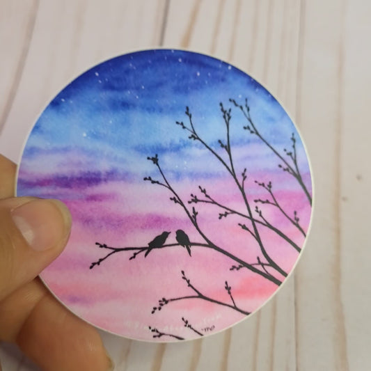 "Can I Tell You" Weather Proof Circle Sticker 75mm