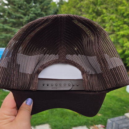 Hand Painted Snap Back Ball Hat
