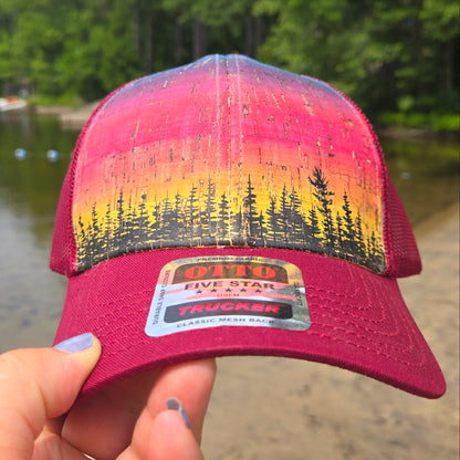Hand Painted Snap Back Ball Hat