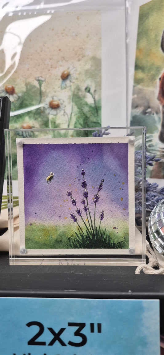 4x4" Watercolour Original