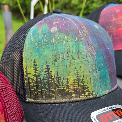 Hand Painted Snap Back Ball Hat